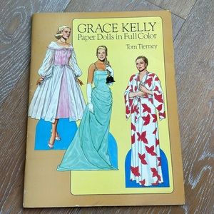 Vintage Grace Kelly paper dolls in full color